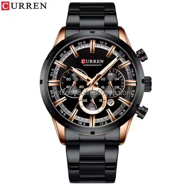 2 rose gold - black