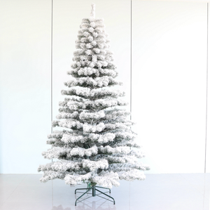 Thực tế nhất trước khi thắp sáng đổ xô cây Giáng sinh nhân tạo với kim PE và điều khiển từ xa cây Giáng sinh - Product Image 2