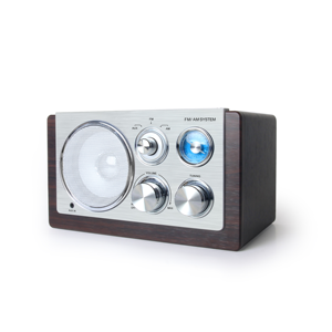厂家直销手提台AM FM收音机木制AM FM收音机 - Product Image 2