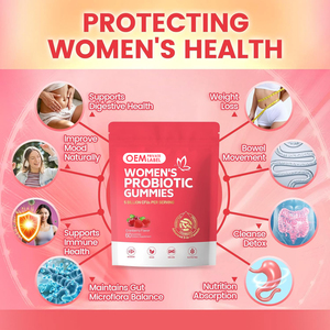 Kadın Vaginigal sağlık, maya Ph dengesi için OEM vajina probiyotikler Gummies kadınsı denge Gummies kızılcık probiyotikler - Product Image 3