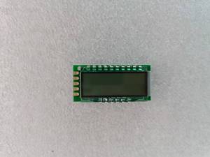 Anzeige module der LCD Basic-Serie Schwarzweiß-Code-LCD-Anzeige 7-Segment-LCD-Anzeigen Segment