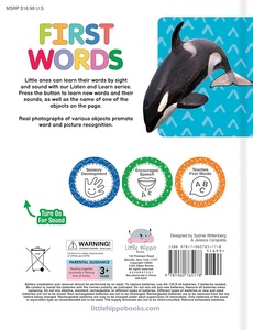 ฟังและเรียนรู้เด็กเรียนรู้ที่จะพูดคำแรกหนังสือเสียงสำหรับเด็ก - Product Image 6
