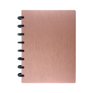 Anello di espansione per notebook con anello rilegato a disco in plastica A5 personalizzato, taccuino con raccoglitore a dischi a fungo, taccuino aziendale - Product Image 1