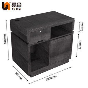 零售店定制高品质白色现代前台收银台 - Product Image 2