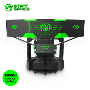 Simulador de realidad virtual, fabricante de máquinas, simulador de carreras de coches de conducción con 3 pantallas, simulador de movimiento de cabina de carreras sim - Product Image 6