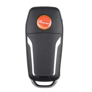 XhorseXKFO01ENワイヤーリモートキーforFord Condor Flip 4ボタン不動キーキング英語版車の自動キー - Product Image 4