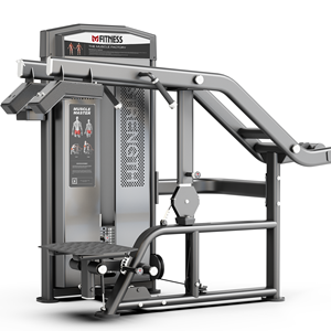 Glutes bacaklar sırt göğüs kolları eğitimi için ticari çelik pim yüklü Selectorized Step-Up makinesi - Product Image 1