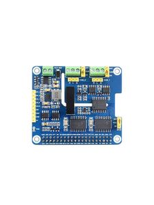 Scheda di espansione Waveshare Raspberry Pi 5 con 2 interfacce bus che possono essere impilate per supportare HAT + con ampia tensione isolata - Product Image 1