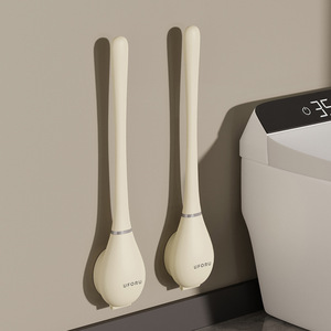 ハンドル壁掛けバスルームクリーニングブラシプラスチックバスルームトイレブラシ