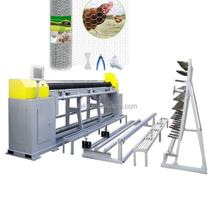 鶏家禽ワイヤー六角形メッシュネット機器機械動物ケージ石膏メッシュ製造用 - Product Image 2