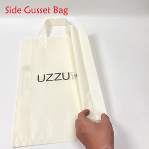 Factory Outlet Custom Biodegradable <strong>Soft</strong> <strong>Loop</strong> <strong>Handle</strong> Plastic Shopping Ldpe Bag - Product Image 3