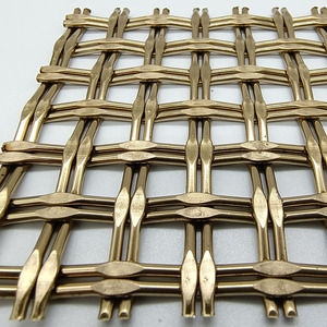 metallnetz dekorative trennwände gewebtes dekoratives drahtnetz edelstahl-dekoratives netz - Product Image 3