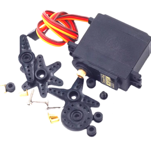 MG995 Metal dişli Servo yüksek hızlı tork Servo Motor açısı 180 uzaktan kumanda için araç manipülatör Robot Servo Motor MG995 - Product Image 1