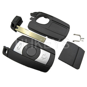 BM için 3 düğme akıllı uzaktan anahtar kabuk Fob durumda 1 3 5 6 7 E90 E93 E92 M3 M5 X3 X5 araba anahtarı konut - Product Image 4