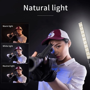 YONGNUO YN360 III YN360III el LED Video ışığı dokunmatik ayarlama çift renkli 3200k-5500k RGB renk uzaktan kumanda lambası - Product Image 2