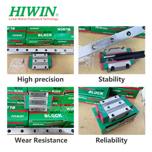 HGR35R360C HGR45 Taiwán HIWIN HGR45R1410C HGR55 HGR55R2100C RGH45 RGH45H RGH45HA RGH45HAZAH Cojinete de guía CNC de riel de bloque lineal - Product Image 3