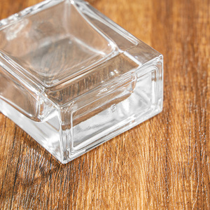 50ml rõ ràng phẳng vuông dày dưới nước hoa Lotion chai thủy tinh với áp lực phun phun bơm hàng đầu - Product Image 6