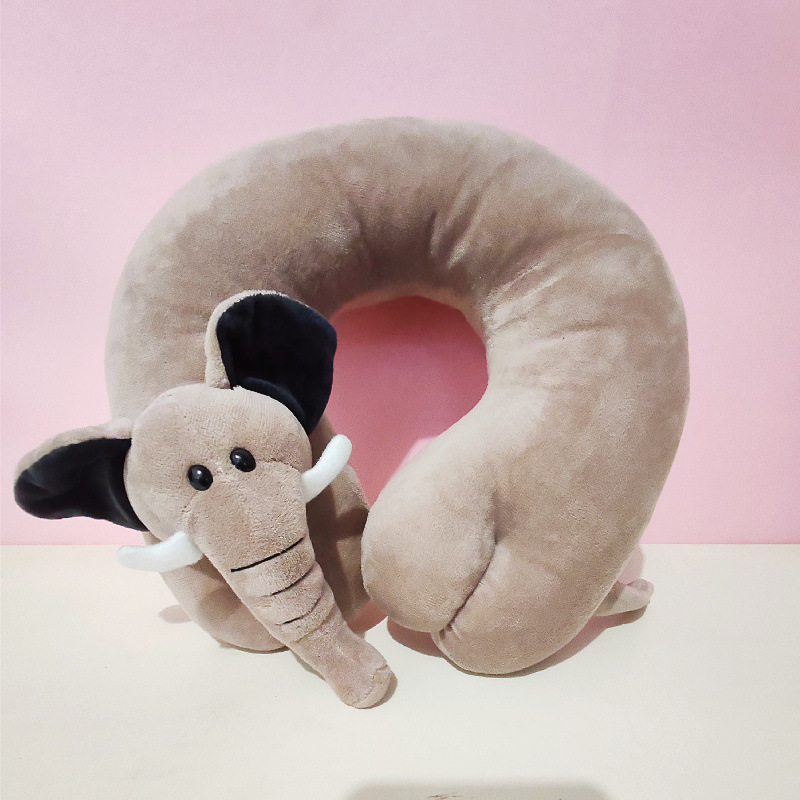 Elephant u-shaped pillow