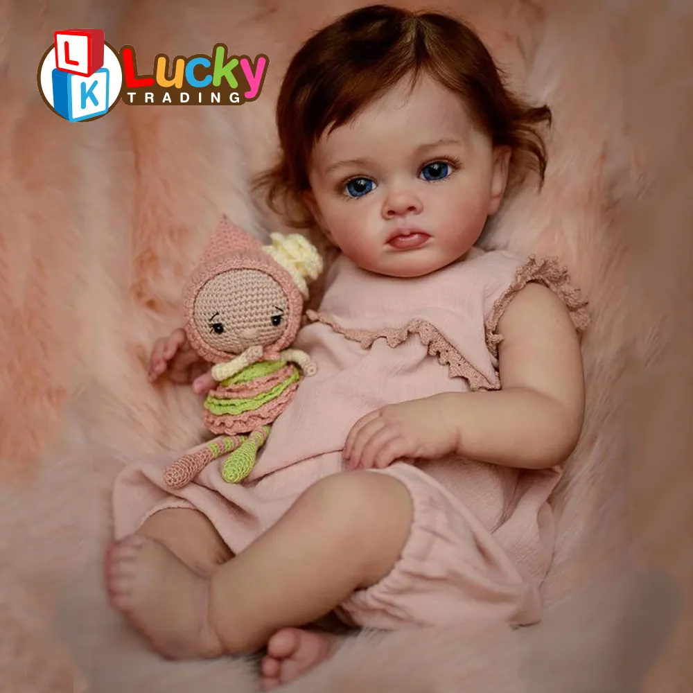 60CM Recém-nascido Silicone Lifelike Reborn Doll Set Silicone Reborn Baby Dolls Vestuário Baby Silicon Reborn Baby Doll