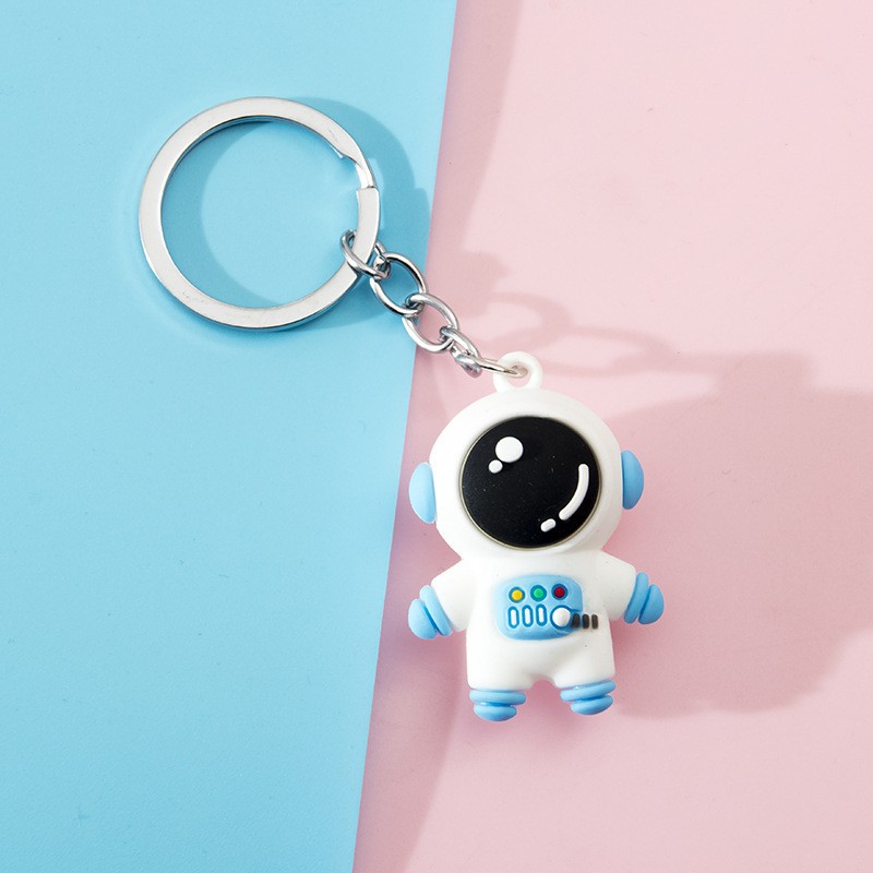 Flat circle + Small Astronaut blue