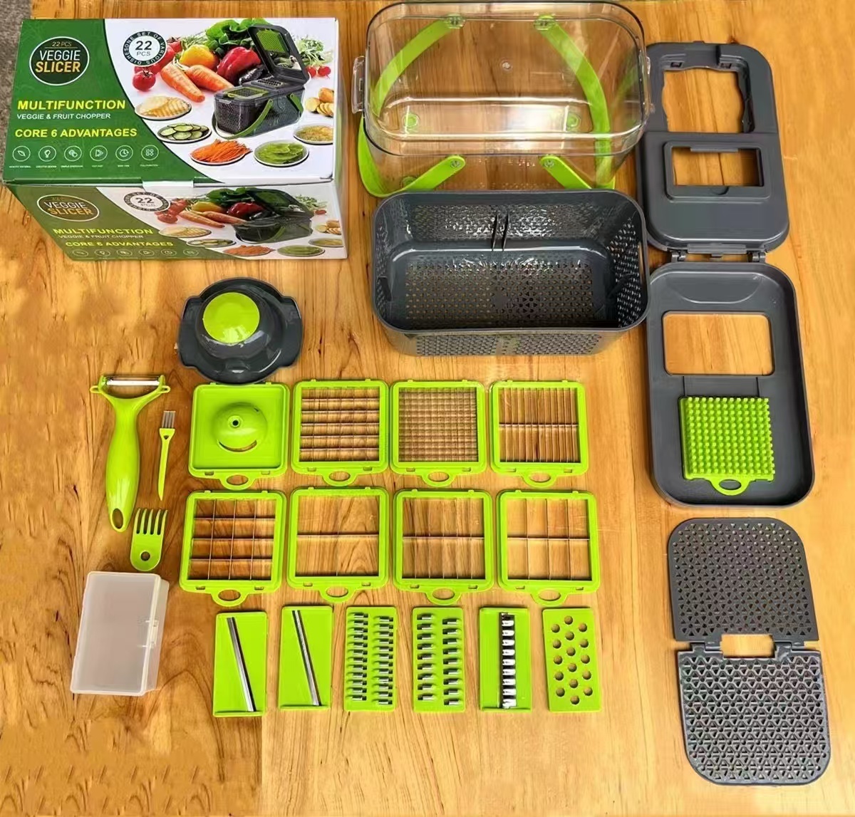 Juego de 22 piezas - Verde