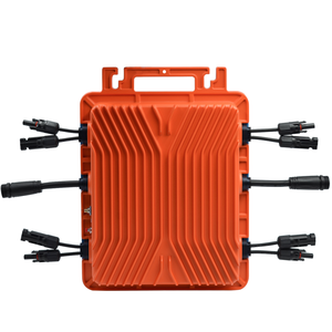 Orange Color 2000W <strong>110W</strong>/220V Holding VDE Certification IP67 Waterproof Micro Grid-connected MPPT Solar <strong>Inverter</strong> - Product Image 4