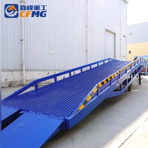 Manual Forklift <strong>Loading</strong> Ramp Dock Leveler Logistic Warehouse Yard Ramp <strong>Unloading</strong> <strong>Container</strong> Use - Product Image 3
