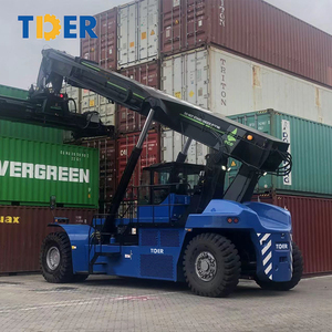 TDER RS450 45 t 45ton להגיע <span class=keywords><strong>stacker</strong></span> מיכל 45 טון מלגזה מיכל ריק מרים עבור יציאת מיכל חצר