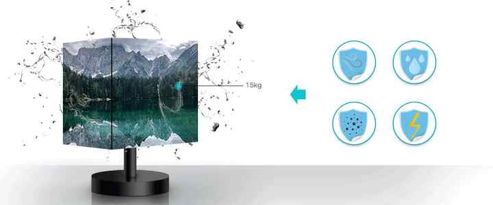Customization LED Cubes Display Screen Sign Video Wall Waterproof Advertising P3.91 LED Video Logo Sign LED Cube Screen Display