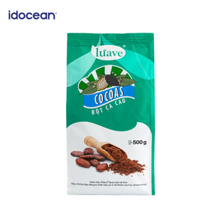Fabricante de chocolate instantáneo natural puro en polvo de cacao oscuro con certificado FSSC 22000 Suministro de etiqueta privada en bolsa de Vietnam - Product Image 2