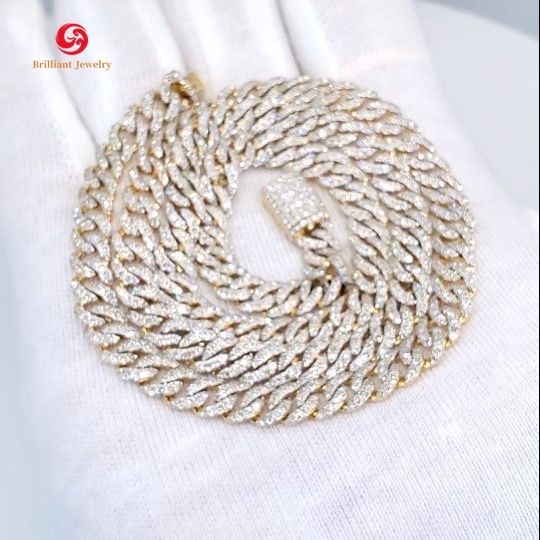 6 mm - Argento S925 placcato oro giallo