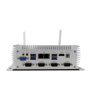 2Intel I211 Gigabit RJ45 LAN Core I5-4200U/I7-4500U Mini PC 8USB VGA + HD 6COM silenzio Computer Desktop industriale minuscolo PC - Product Image 1