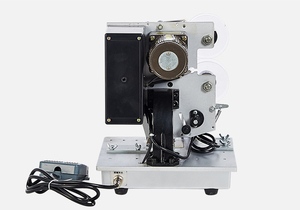 Macchina da stampa di codifica Batch nastro elettrico semi automatico per il pacchetto di plastica HP-241B del sacchetto - Product Image 4