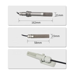 Taidacent SHT30-Sensor transmisor de temperatura y humedad RS485, Sensor de temperatura de humedad para monitoreo de sistemas de invernadero