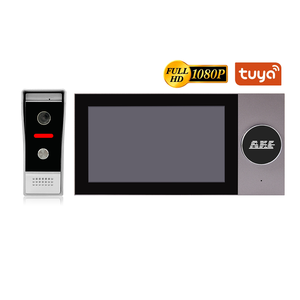 LOGO personalizado 7 "Monitor táctil Video puerta teléfono intercomunicador Tuya Villa intercomunicador con sistema de intercomunicación Wifi - Product Image 1