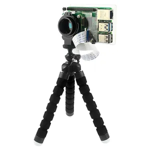 <strong>Raspberry</strong> <strong>Pi</strong> HQ <strong>Camera</strong> Module Acrylic Case with Stand <strong>Raspberry</strong> <strong>Pi</strong> Cameras Tripod Bracket Easy to <strong>Install</strong> - Product Image 6