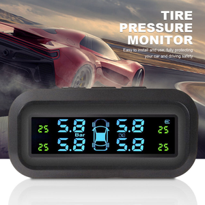 Sistema de monitoreo tpms del parabrisas solar sensor interna de alarma de presión de neumáticos inalámbricos para automóviles - Product Image 2