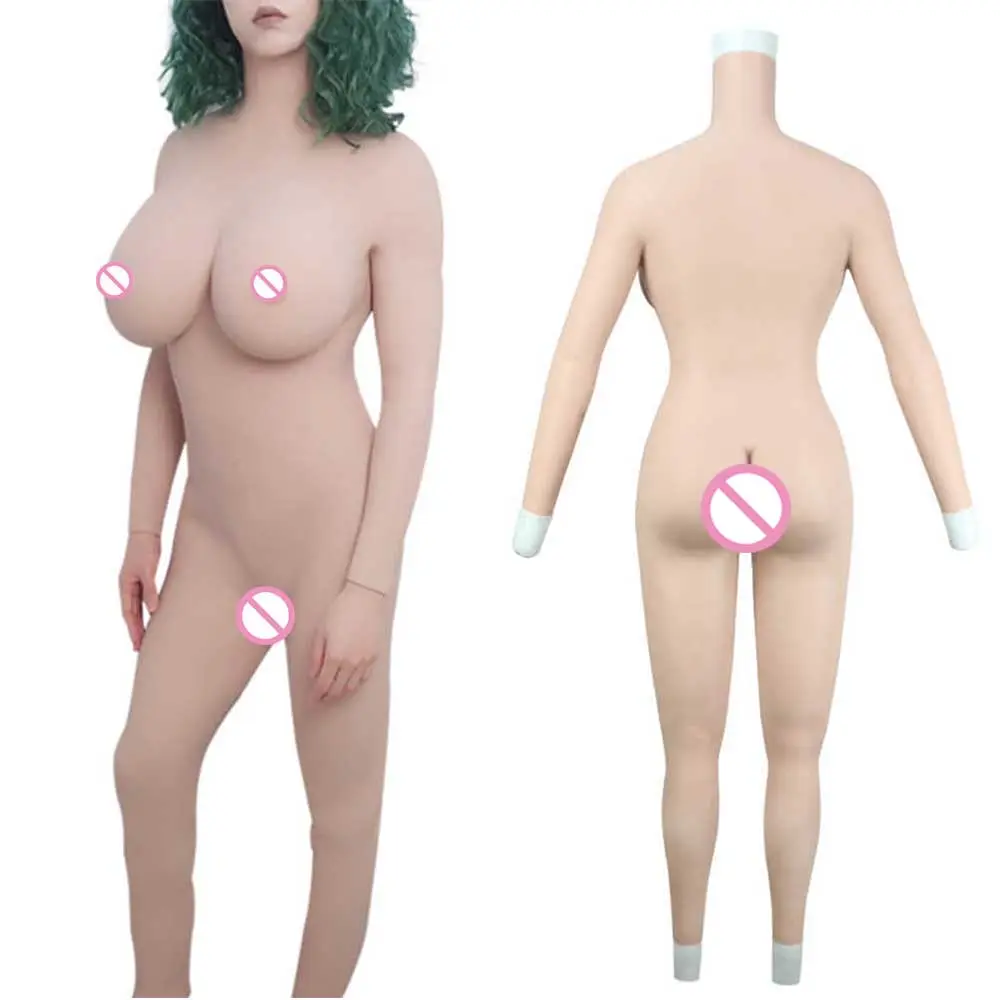 Urchoice tette artificiali indossabili seno in Silicone tette finte silicone vagina finta silicone body femminile seno per transgender