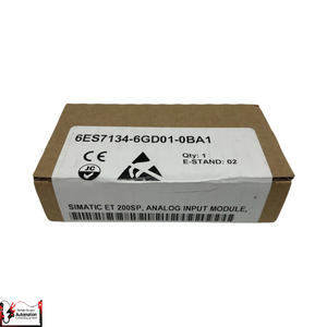 Nuevo auténtico Original Sie.mens 6es7134-6gd01-0ba1 Módulo Plc Entrada analógica Simatic Et 200S Micrologix 1500 Series - Product Image 1