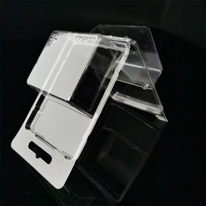 クリアプラスチックPETクラムシェルディスプレイ包装箱ユーロホール付き電子収納用 - Product Image 4