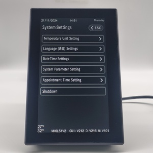 Temporizador de horno de control de temperatura del termostato de pantalla táctil de 7 pulgadas con impermeable MK6L51 - Product Image 3