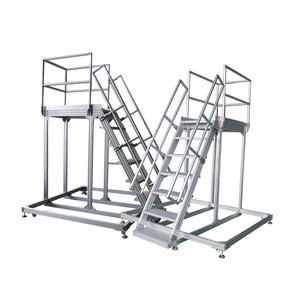 Platform Ladder Steps Stairs Durable Ladder Aluminum New Design Walkways Ramp <strong>Systems</strong> Work Platforms <strong>Container</strong> <strong>Unloaded</strong> Ladder
