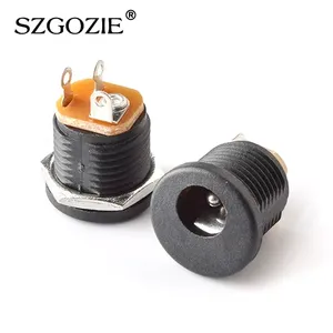 2.1*5.5mm <strong>Pcb</strong> Panel Mount <strong>Dc</strong> <strong>Socket</strong> Female Jack Solder <strong>DC</strong>-022 <strong>Dc</strong> Power Connector <strong>Dc</strong> Power Jack <strong>Socket</strong> - Product Image 1