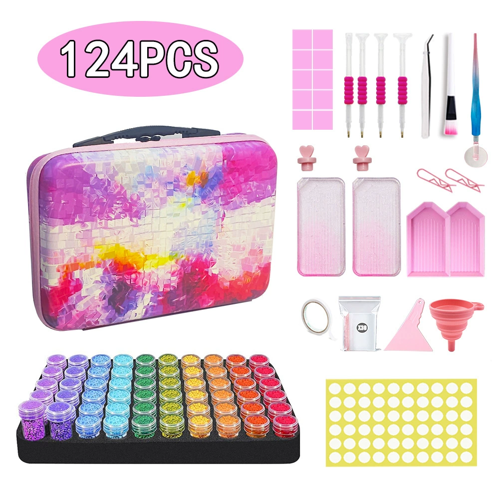 Gradient Pink 124 PCS UV Print