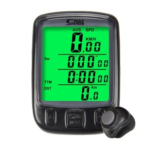 Contador DE KILÓMETROS inalámbrico para bicicleta para pantalla LCD impermeable MTB velocímetro - Product Image 1