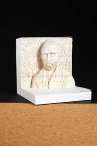 定制创意梵高人物形象笔记本记事本文具3D纸艺模型 - Product Image 5