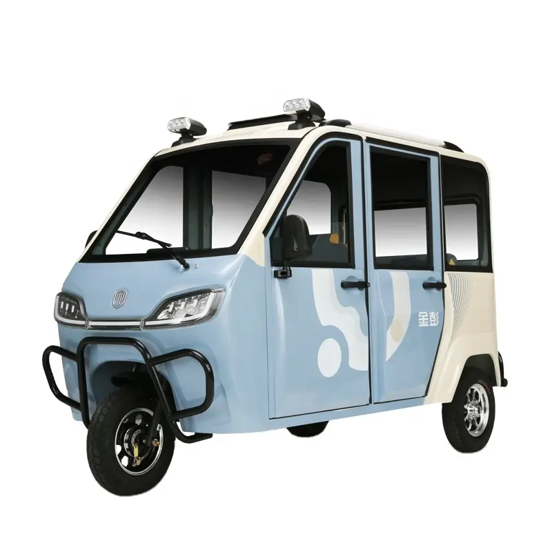 Трехколесный Электрический мотоцикл с кабиной привода/электрический скутер с пассажирским сиденьем/грузовой трехколесный велосипед для взрослых