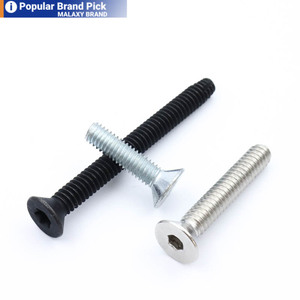 MALAXY碳钢M1.4 M2 M2.5 M3菲利普斯平头机螺钉分类十字沉头机螺钉 - Product Image 1