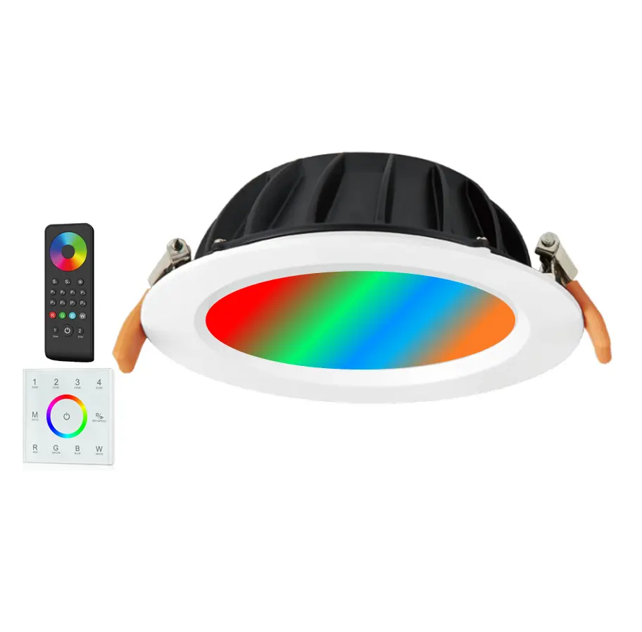 RGB RGBWRGBCWLED埋め込み式ダウンライト6W12W 18W 24W 30W