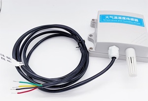 Transmisor de temperatura y humedad montado en la pared IP67 0-10V 4-20mA RS485 Sensor Monitor para invernadero PC Sensores ambientales - Product Image 5